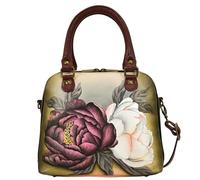 Anna by Anuschka, Borsa organizer con doppia cerniera Donna, Grazia Floreale, Taglia unica