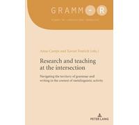 Anna Camps Research and teaching at the intersection (Tascabile) GRAMM-R