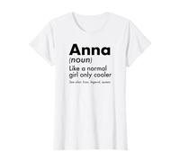Anna Come Una Ragazza Normale Solo Cooler Queen Nome Maglietta