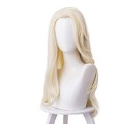 Anna Cosplay Lunga Parrucca Di Natale Sintetica Dei Capelli Delle Donne di Natale I Bambini Della Principessa Elsa Cosplay Parrucca Argento Bianco Dei Capelli