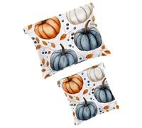 Anna Cowper 2 borse cosmetiche tascabili per borse, piccola borsa per il trucco in pelle, portatile, senza cerniera, portamonete, gioielli, cavallo girasole, Multicolore 20, Small and Large, Art Deco