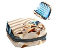 Anna Cowper Borsa per assorbenti da donna, con motivo a stelle marine, per donne e ragazze, ideale come regalo per donne e ragazze