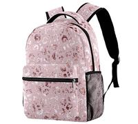 Anna Cowper Zaino da scuola leopardato glitter oro per ragazzi ragazze zaino per laptop per donne uomo, Multicolore 7, Taglia unica, Zaini Zaino