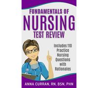 Anna Curran Fundamentals of Nursing Nursing Test Review: Master Nu (Tascabile)