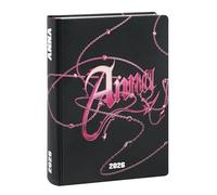 ANNA PEPE - Diario Scuola 2025-2026, Agenda Giornaliera 16 Mesi per Ragazze, Diario di Anna Pepe con Copertina Rigida, Ideale per la Scuola Elementare e Medie, 12x16.5 cm, Nero