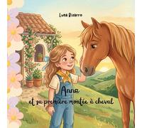 Anna et sa première montée à cheval