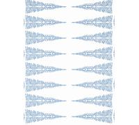 Anna French Carta da parati Ellery Stripe - Sky Blue on White