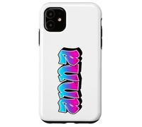 Anna Graffiti Nome Personalizzato Blu Rosa Donne Ragazze Custodia per iPhone 11