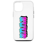 Anna Graffiti Nome Personalizzato Blu Rosa Donne Ragazze Custodia per iPhone 12/12 Pro
