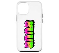 Anna Graffiti Nome Personalizzato Verde Rosa Donne Ragazze Custodia per iPhone 12/12 Pro