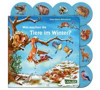 Anna Karina Bir Was machen die Tiere im Winter?: Tolles Registerbuch (Tascabile)