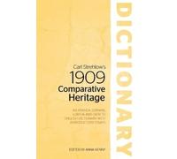Anna Kenny Carl Strehlow's 1909 Comparative Heritage Dictionary (Tascabile)