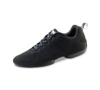 Anna Kern Uomini Dance Sneakers/Scarpe da Ballo 4020 Bold - Nero - Suola Sneaker