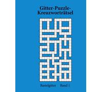 Anna Lukas Gitter-Puzzle-Kreuzworträtsel: Bastelgitter Band 1 (Tascabile)