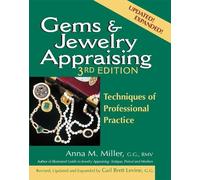 Anna M. Miller Gems & Jewelry Appraising (3rd Edition) (Tascabile)