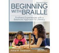 Anna M. Swenson Beginning with Braille (Tascabile)
