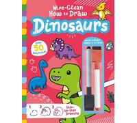 Anna Madin Wipe Clean How to Draw Dinosaurs (Copertina rigida)