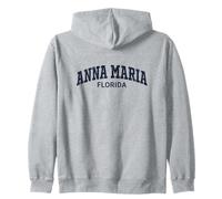 Anna Maria Florida Vintage Athletic Sports Design Felpa con Cappuccio