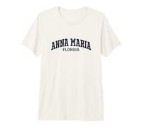 Anna Maria Florida Vintage Athletic Sports Design Maglietta Premium