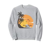 Anna Maria Island Florida Palm Tree Island Beach Vacanza Felpa