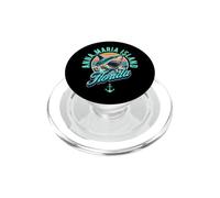 Anna Maria Island, Florida Shark, design retrò invecchiato PopSockets PopGrip per MagSafe