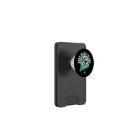 Anna Maria Island, Florida Shark, design retrò invecchiato PopSockets PopWallet per MagSafe