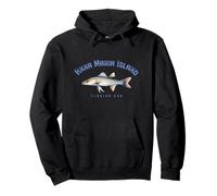 Anna Maria Island Florida Snook Fishing Design Felpa con Cappuccio
