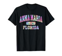 Anna Maria Island Florida Tie Dye Famiglia Vacanza al mare Maglietta