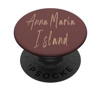 Anna Maria Island Florida Vintage design elegante PopSockets PopGrip Adesivo