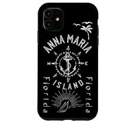 Anna Maria Island Souvenir Bussola Rosa Custodia per iPhone 11