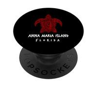 Anna Maria Isola Florida Tartaruga Maria Anna Maria Isola FL PopSockets PopGrip Adesivo