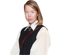 Anna Maxwell Martin (White Shirt) Ritaglio di buddy a metà corpo