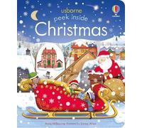 Anna Milbourne Peek Inside Christmas (Libro di cartone) Peek Inside