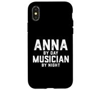 Anna Musicista Costume Gen Z Millennial Music Song Anna Meme Custodia per iPhone X/XS