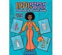 Anna Nadler 1970s Paper Dolls Coloring and Activity Book (Tascabile)