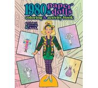 Anna Nadler 1980s Paper Dolls Coloring and Activity Book (Tascabile)