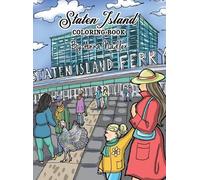 Anna Nadler Staten Island Coloring Book (Copertina rigida) Travel and Cities