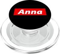 Anna Name anni '90 Streetwear Y2K Outfit Girl Regalo per Annas PopSockets PopGrip per MagSafe