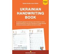 Anna Ohoiko Natalia Pendiur Ukrainian Handwriting Book (Tascabile)