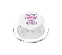 Anna Personalized Cute Flower Girls Anna Name PopSockets PopGrip per MagSafe