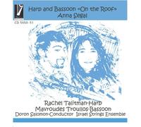 Rachel Talitman & Mavroudes Troullos - Harp and Bassoon "On the Roof" - Music by Anna Segal