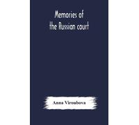 Anna Viroubova Memories of the Russian court (Copertina rigida)