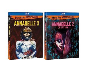 Annabelle 3 - Coll Horror & Annabelle 2: Creation - WARNER BROS. HORROR MANIACS (Blu Ray)