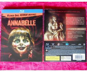 annabelle blu ray rare horror collection ward horton kerry o'malley dauberman gq