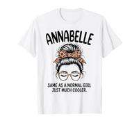 Annabelle Come Una Ragazza Normale Solo Un Nome Molto più Interessante Maglietta