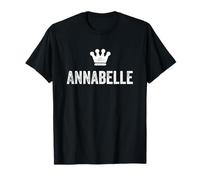 Annabelle la regina / corona da donna chiamata Annabelle Maglietta