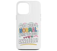 ANNABELLE Personalized Name Funny Cute Custom ANNABELLE Name Custodia per iPhone 13 Pro Max