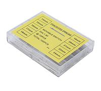 Annadue 1.8mm Arrow Storage Case Spring Bars, 100 Pezzi Kit Riparazione | Perni di collegamento del cinturino dell\'orologio, acciaio legato, per la sostituzione del cinturino dell\'orologio, da 14