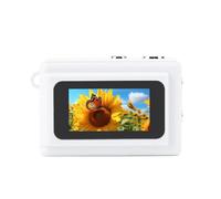 Annadue 1080p Fotocamera Digitale da 12 MP, Videocamera Mini Portatile con Schermo 0,96 Pollici, Tipo C, Registrazione da 75 Minuti per Bambini, Ciclismo, Alpinismo, Registrazione per (WHITE)
