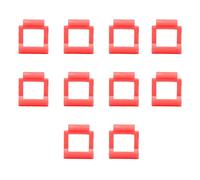 Annadue 10Pcs PCIE Riser Card Fermo, PCIE a USB3.0 Vertical Mount Locker PCIE Riser Card Holder, Fibbia di Fissaggio PCIE Senza Viti per Scheda Grafica della Scheda Madre (#5)